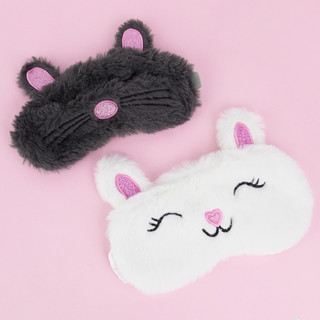 Маска для сна 'Зайка' (белая), артикул  4