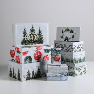 Коробка подарочная 'Акварельная' №4, 18 х 11 х 6.5 см 2