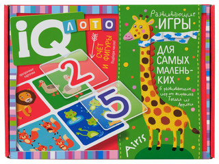 IQ-Лото. Счёт и фигуры. Подбери число