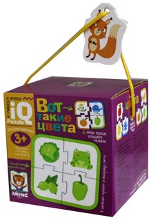 Вот такие цвета. IQ пазлы 3