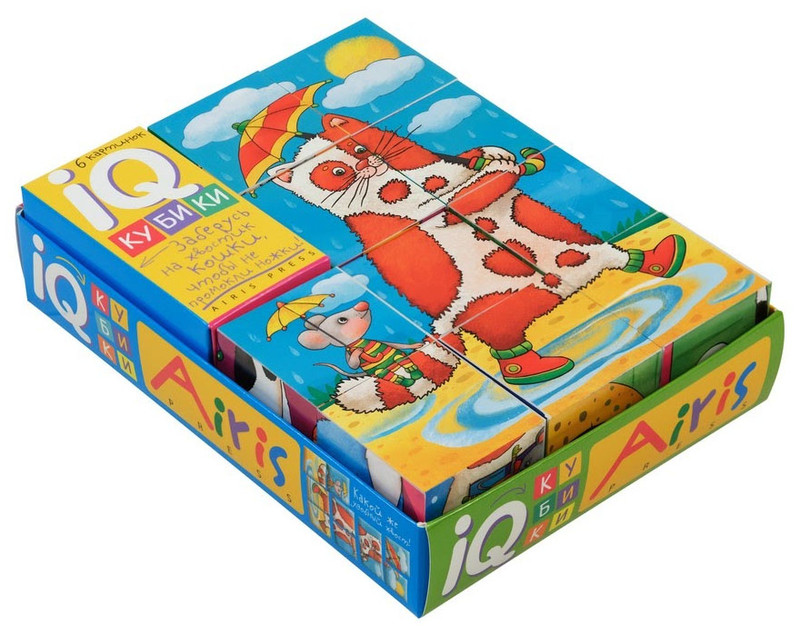 Весёлые котики. Умные кубики