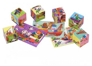 Мы плывем, плывем. Умные IQ кубики в поддончике 2