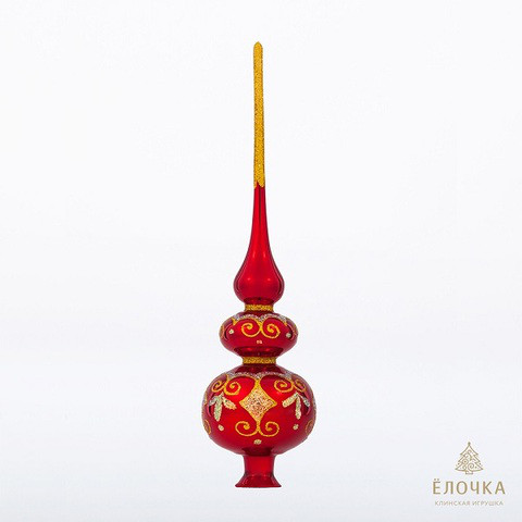 Верхушка 'Шарм' 27 см, стекло, артикул С 1248