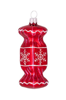 Елочное украшение 'Конфета', стекло, 8 см, артикул С 1058 2