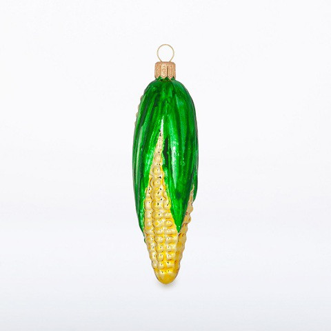 Елочное украшение 'Кукуруза', стекло, артикул С259