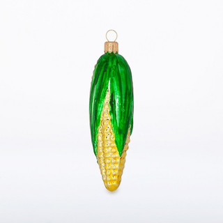 Елочное украшение 'Кукуруза', стекло, артикул С259