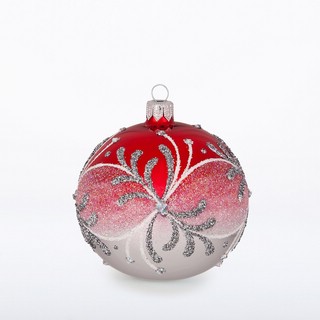 Шар 'Зимнее сияние' стекло, артикул С2107