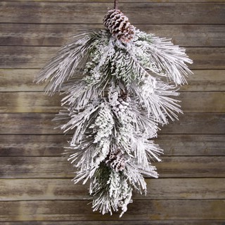 Капля 'Морозные Узоры' 81 см, с шишками, Holiday Classics 2