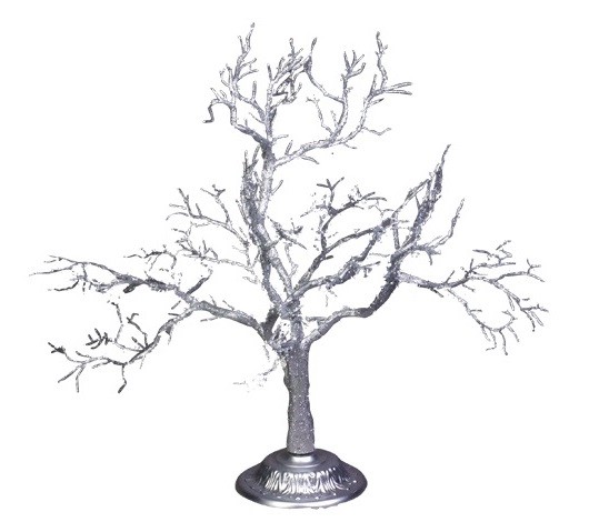 Дерево декоративное искристое (подставка под украшения)