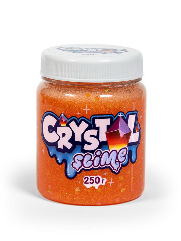 Слайм 'Crystal slime', 250 грамм (оранжевый) Фабрика игрушек