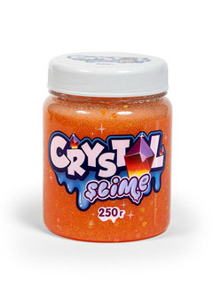 Слайм 'Crystal slime', 250 грамм (оранжевый) Фабрика игрушек