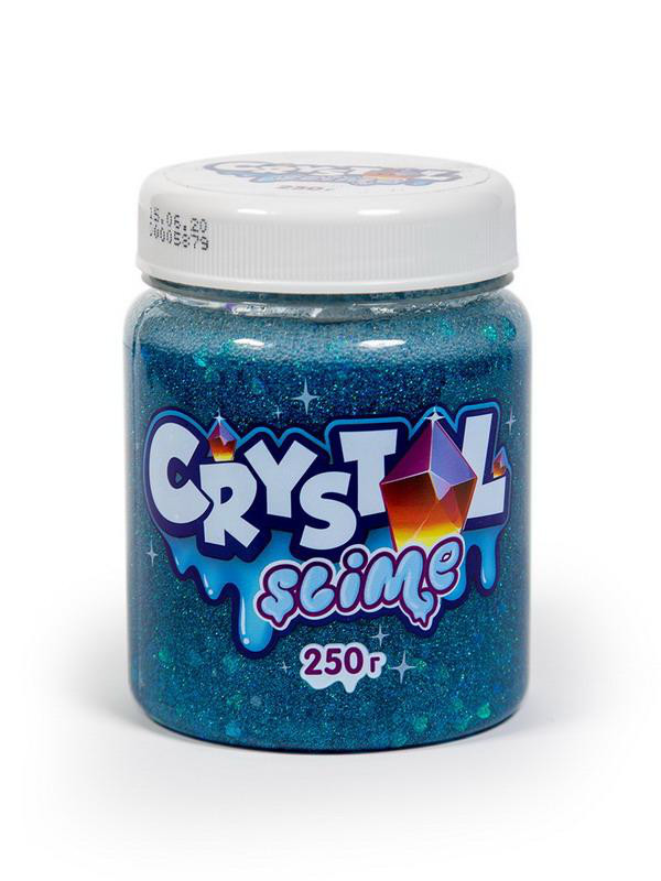 Слайм 'Crystal slime', 250 грамм (голубой) Фабрика игрушек