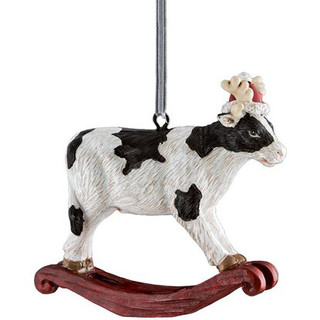 Корова-качалка, 7 см, полирезина, артикул 51245
