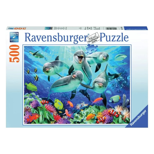 Пазл 'Дельфины', 500 элементов