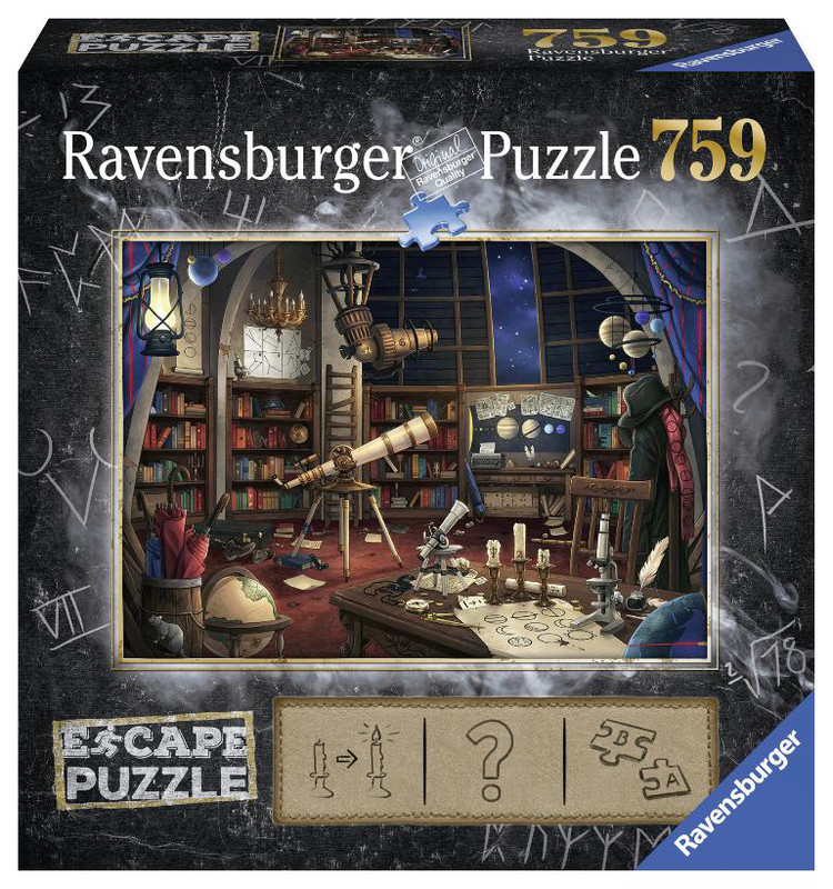 Пазл-квест 'Обсерватория', 759 элементов Ravensburger