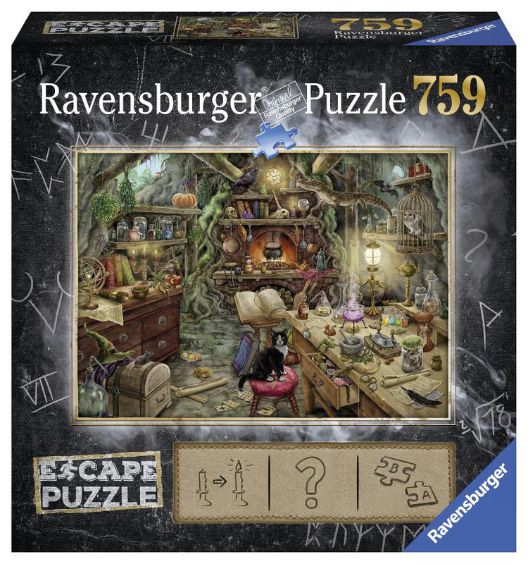Пазл-квест 'Кухня ведьм', 759 элементов Ravensburger