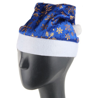 Колпак новогодний, 25х32 см, синий. Комус