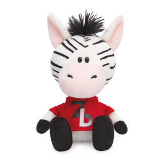 Зебрёнок Зиба в красной футболке, 15 см, коллекция 'Сафарики'