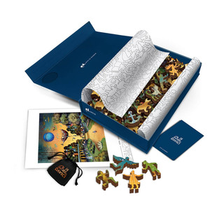 Пазл 'Летучий фрегат' 130 деталей, деревянный 2