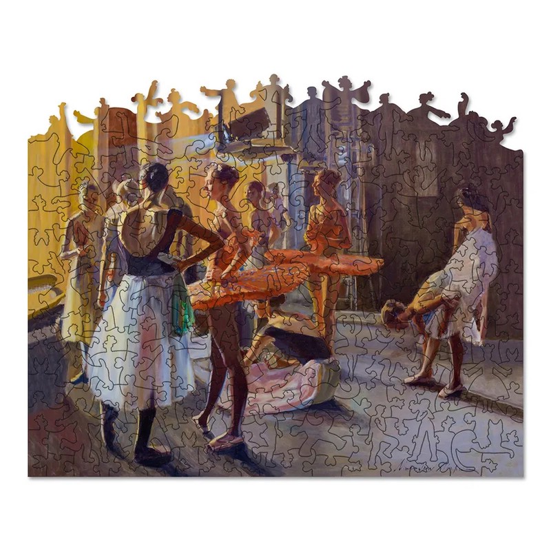 Пазл деревянный 'За сценой', 190 деталей 