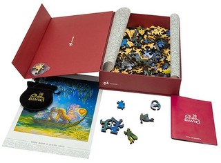 Пазл деревянный 'Глициния луны', 250 деталей  13