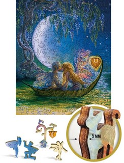 Пазл деревянный 'Глициния луны', 250 деталей  3