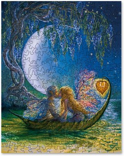 Пазл деревянный 'Глициния луны', 250 деталей  2