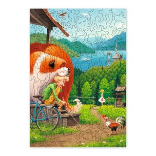 Пазл деревянный 'Однажды летом', 100 деталей 1