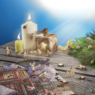 Деревянные пазлы 'Рождественский ангел', 250 деталей, Davici 8