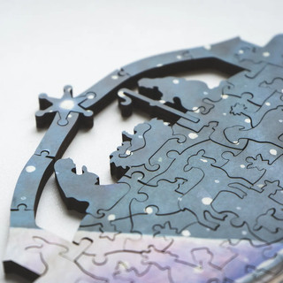 Деревянные пазлы 'Рождественский ангел', 250 деталей, Davici 9