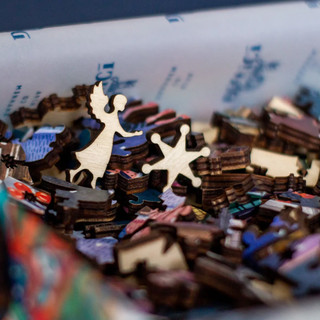 Деревянные пазлы 'Рождественский ангел', 250 деталей, Davici 14