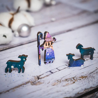 Деревянные пазлы 'Рождественский ангел', 250 деталей, Davici 7