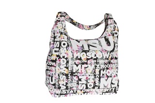 Сумка пляжная МГУ чёрная