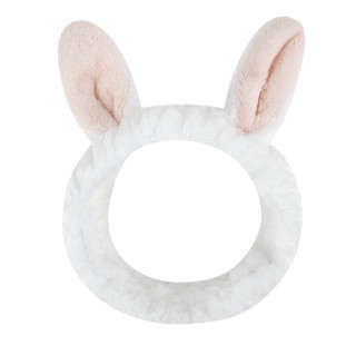 Повязка на голову 'Заячьи уши', белый, артикул  1