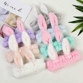 Повязка на голову 'Заячьи уши', белый, артикул  9