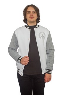 Бомбер с символикой МГУ имени М.В. Ломоносова (лат) 1