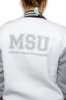 Бомбер с символикой МГУ имени М.В. Ломоносова (лат) 3