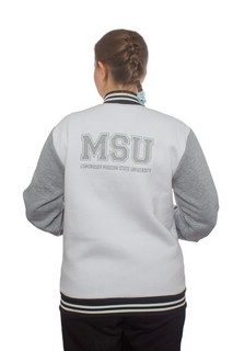 Бомбер с символикой МГУ имени М.В. Ломоносова (лат) 4