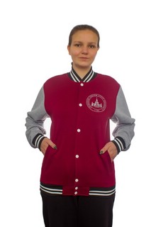 Бомбер с символикой МГУ имени М.В. Ломоносова (лат) 2