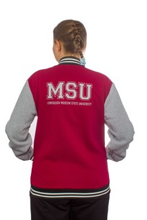 Бомбер с символикой МГУ имени М.В. Ломоносова (лат) 3