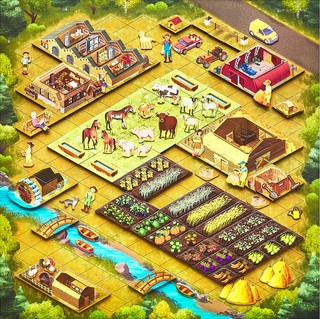 Магнитный конструктор "Ферма" ГеоПазл