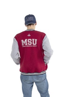 Бомбер с символикой МГУ имени М.В. Ломоносова (лат) 2