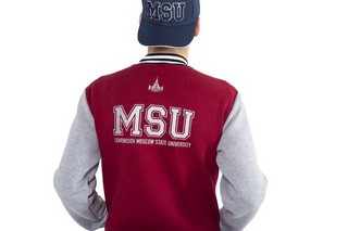 Бомбер с символикой МГУ имени М.В. Ломоносова (лат) 5