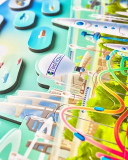 Магнитный пазл 'Город будущего' 5