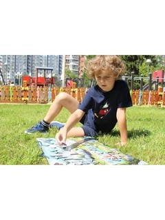 Магнитный пазл 'Город будущего' 8