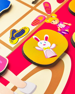 Пазл магнитный 'Одень девочку', ГеоПазл 5