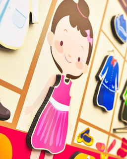 Пазл магнитный 'Одень девочку', ГеоПазл 7