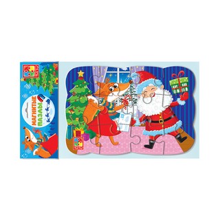 Пазлы на магните 'Новогоднее веселье', А5 Vladi Toys, цвет разноцветный 2