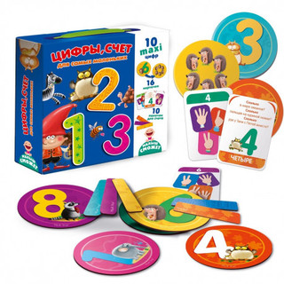 Настольная игра 'Цифры, счет' Vladi Toys