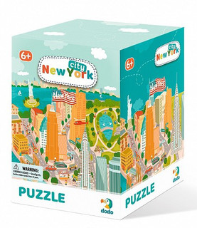Пазл 'Нью-Йорк' DoDo, цвет разноцветный